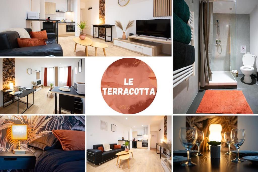 Appartement Le Terracotta, Plein Centre, Garage, Wifi-netflix *